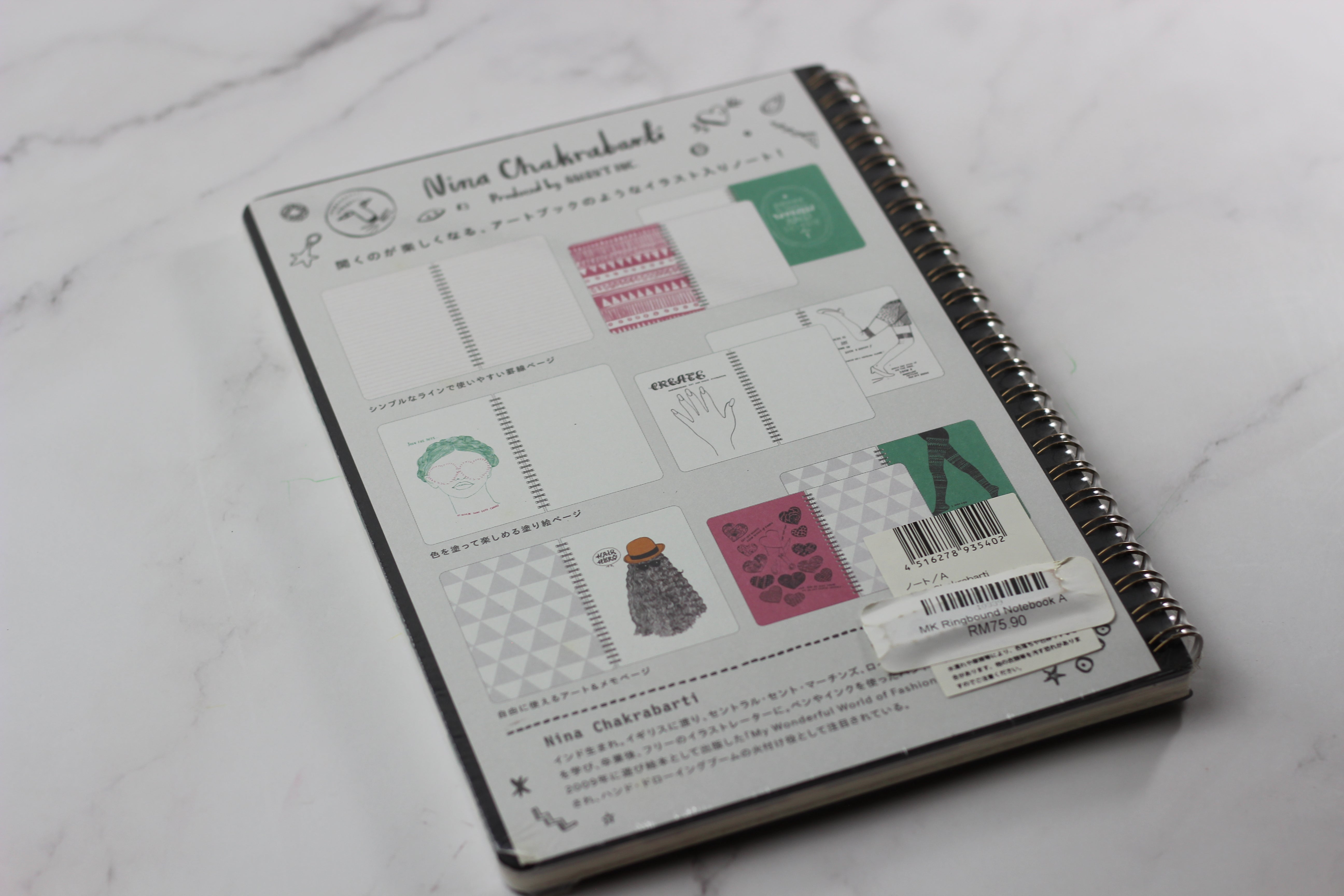 MK Ringbound Notebook A