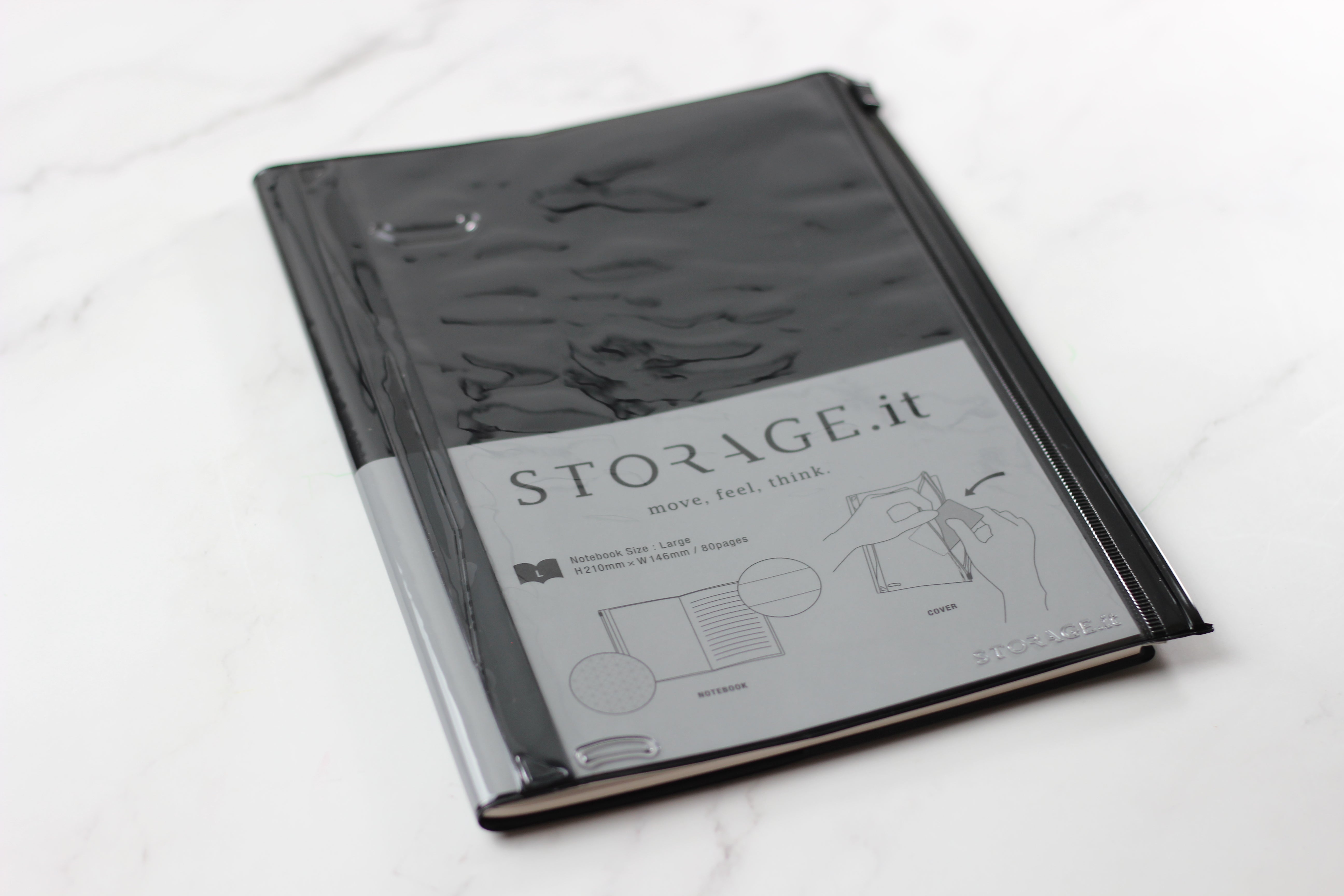 MK Notebook Large Black