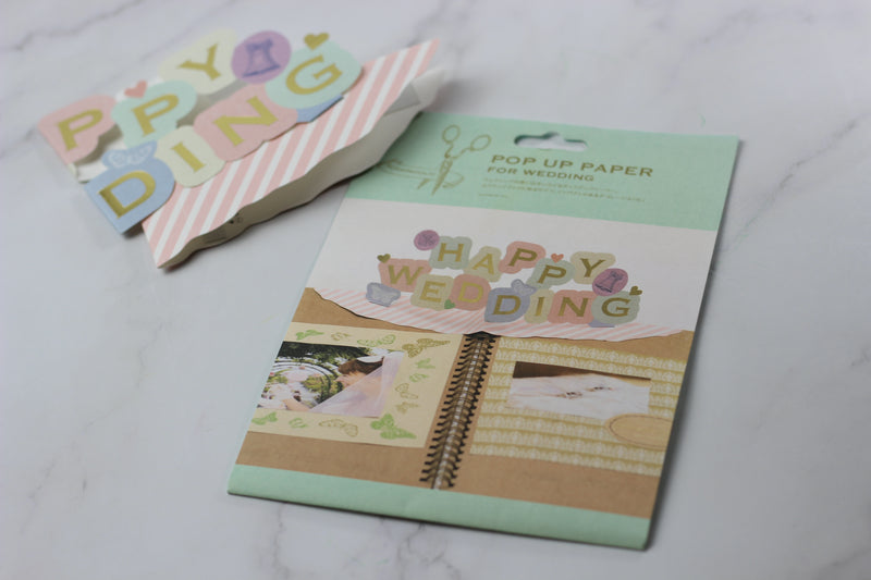 MK Pop Up Paper For Wedding A