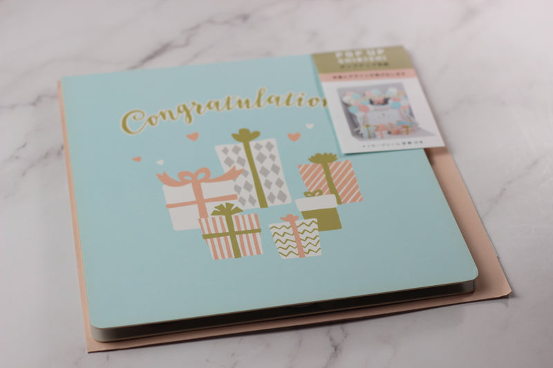MK Pop Up Shikishi Anniversary Light Blue