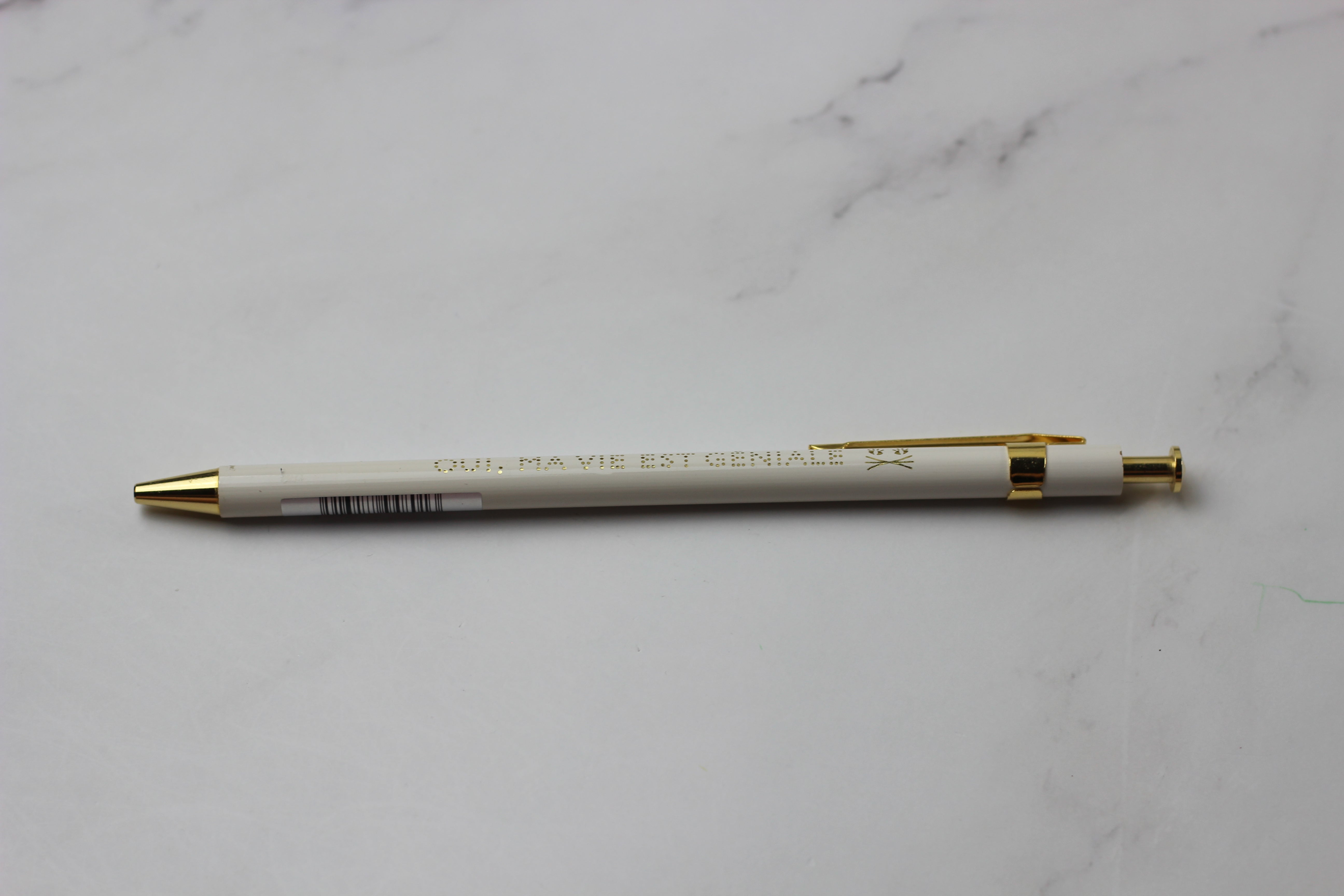 MK Ballpoint Pen White