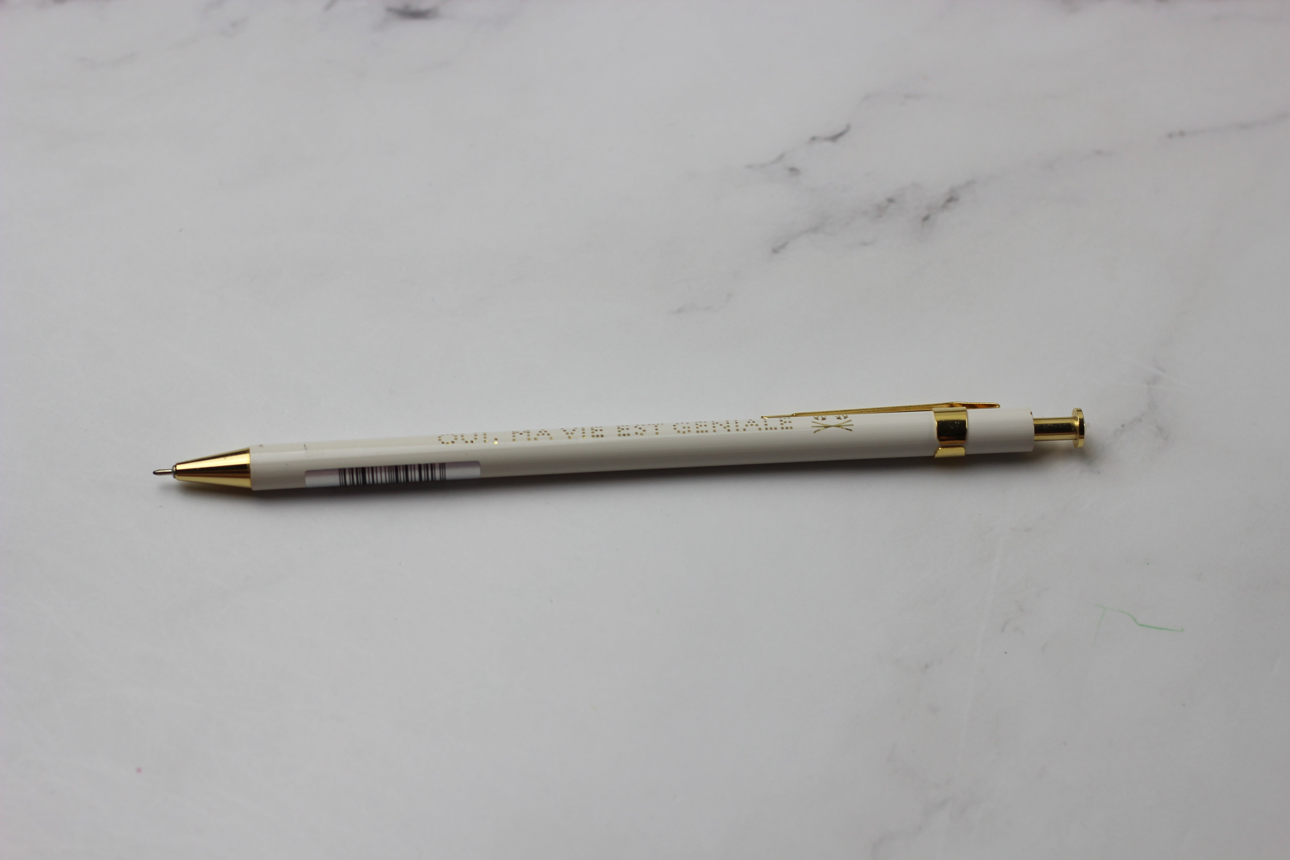 MK Ballpoint Pen White
