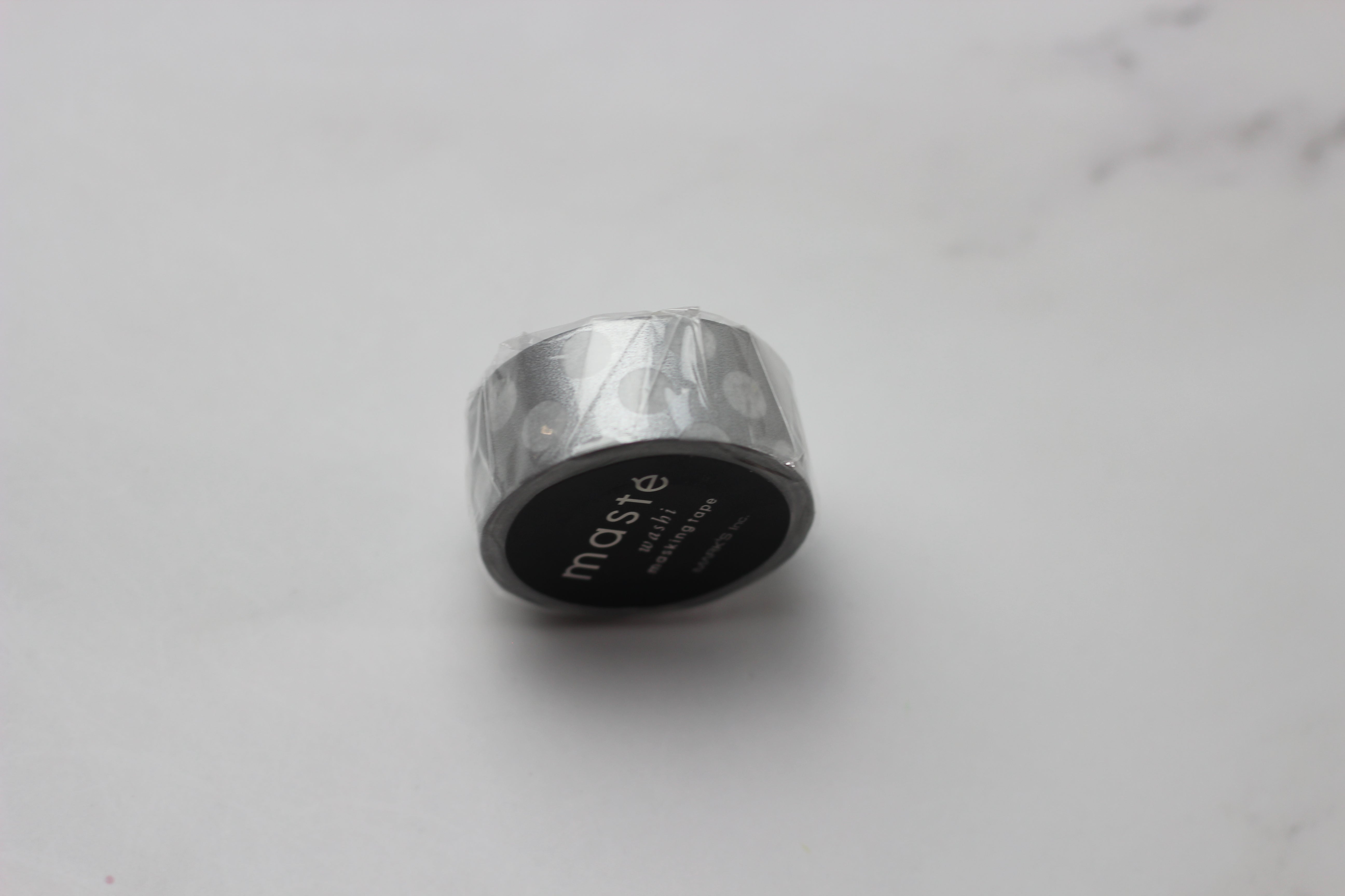 MK Masking Tape Silver Dot