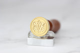 WRITER Wax Seal Set Alphabet-V