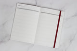 MK Travel Journal Red
