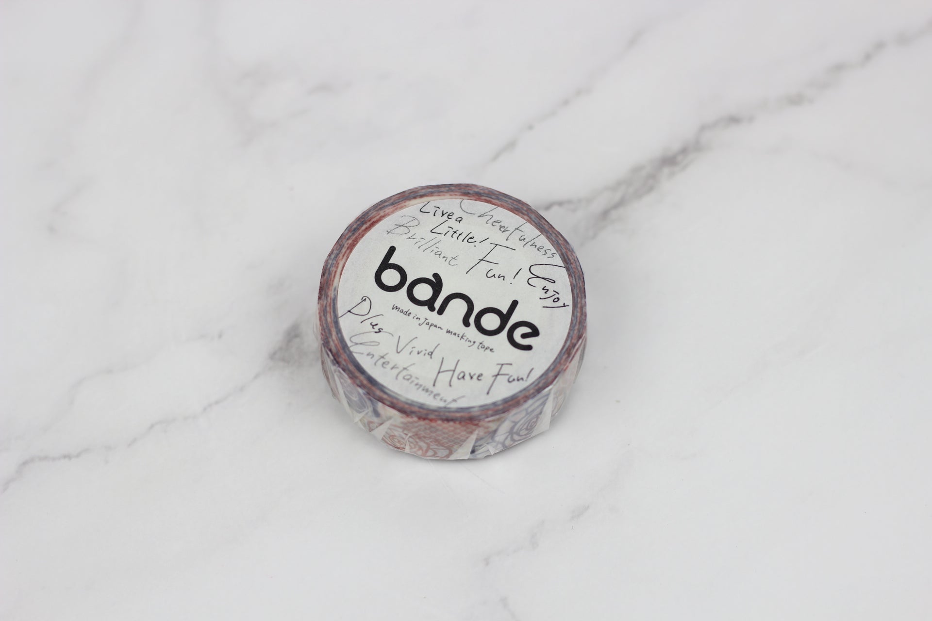 BDA036 Japon花模様 バラ Washi Tape