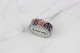 BDA036 Japon花模様 バラ Washi Tape