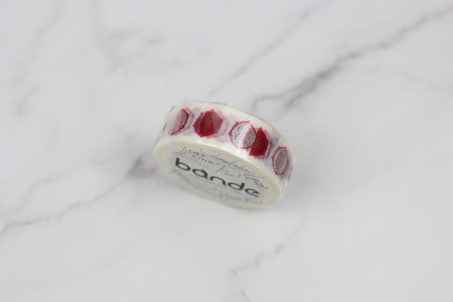 BDA080 ドラゴンフルーツホワイト Washi Tape