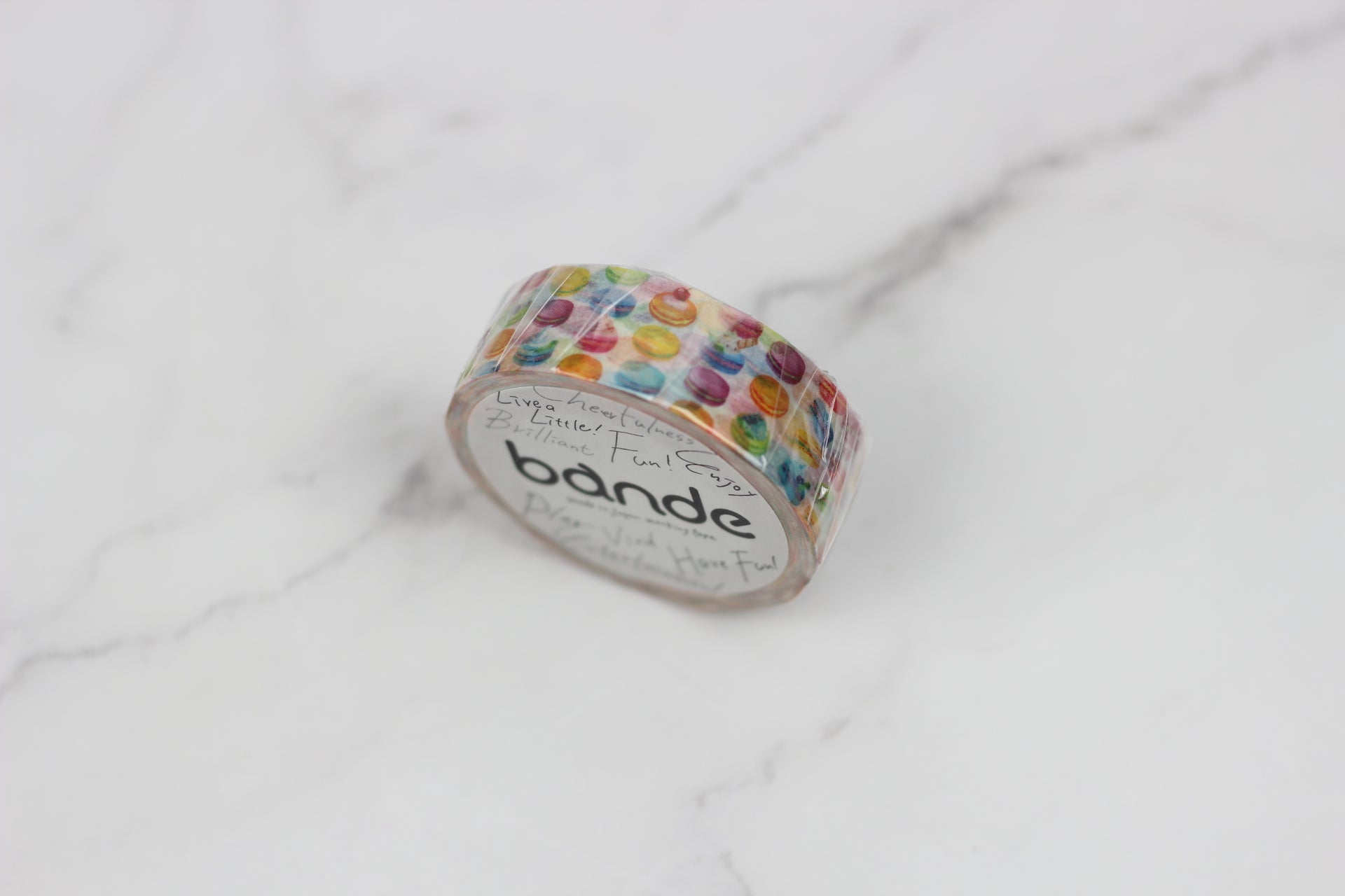 BDA058 マカロンホワイト Washi Tape