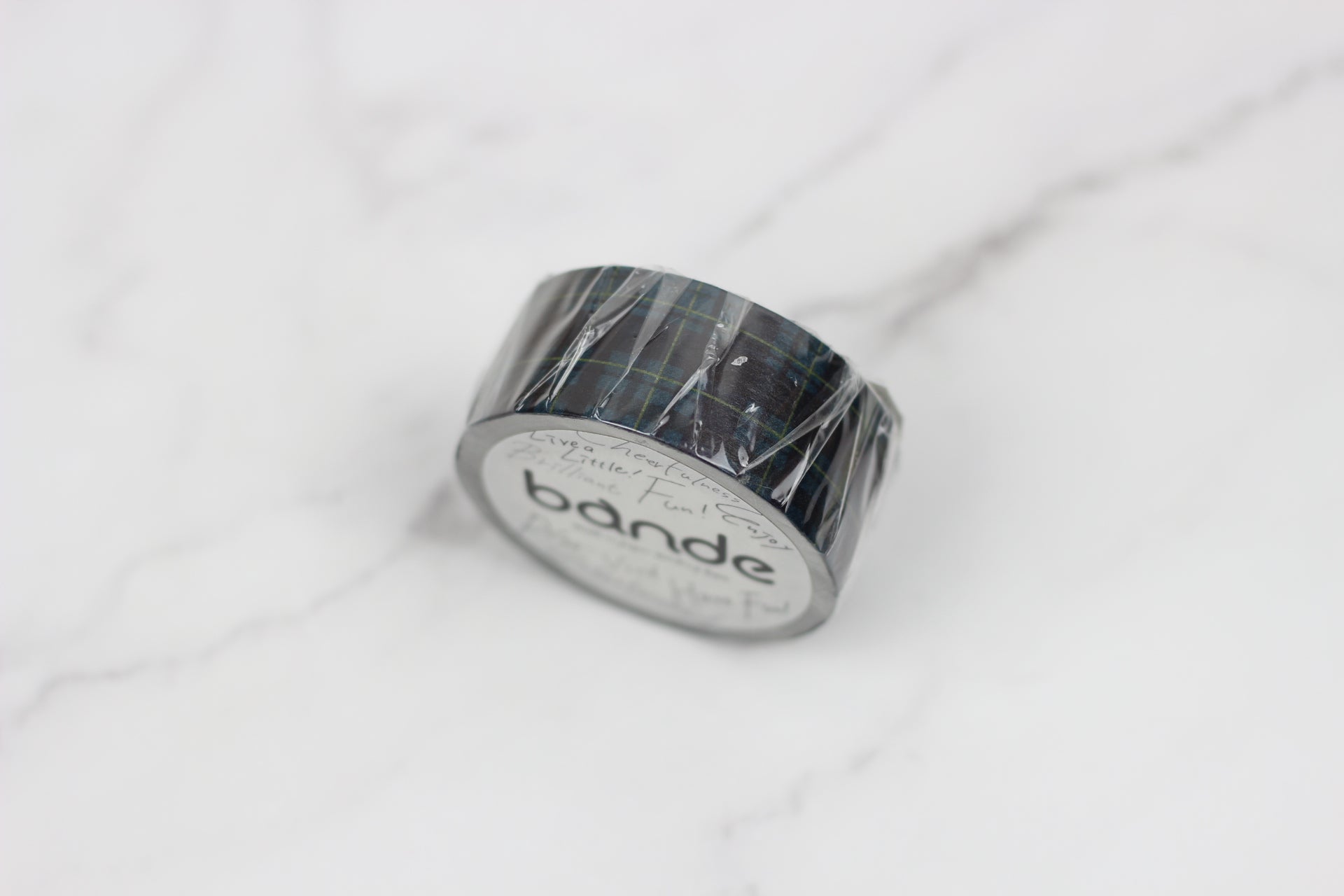 BDA168 ブロックチェックブルー Washi Tape