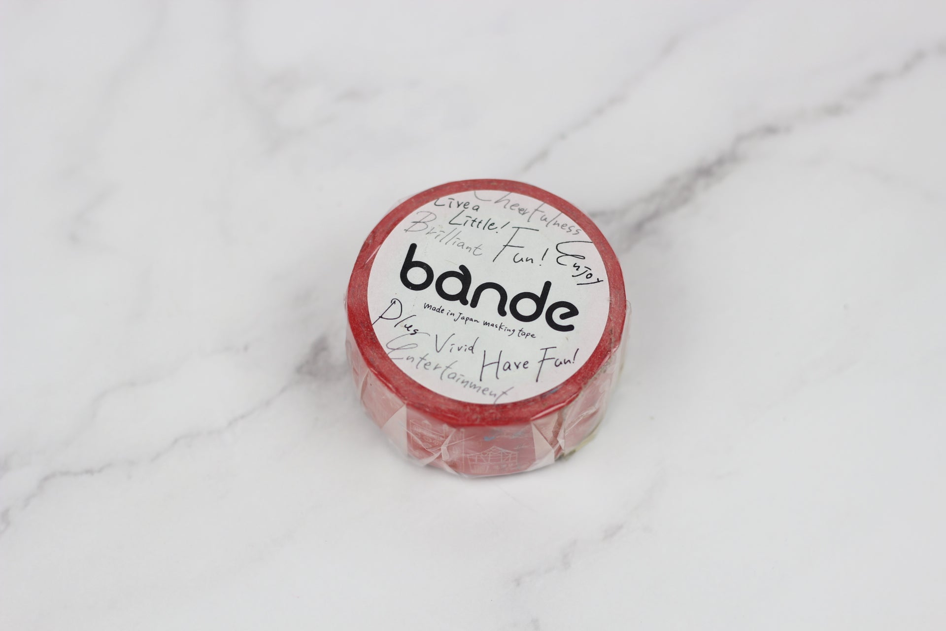 BDA054 パリレッド Washi Tape