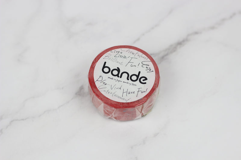 BDA054 パリレッド Washi Tape