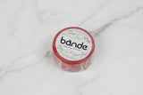 BDA054 パリレッド Washi Tape