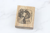 BLACK MILK PROJECT Rubber Stamp Whimsical Portrait Marigold