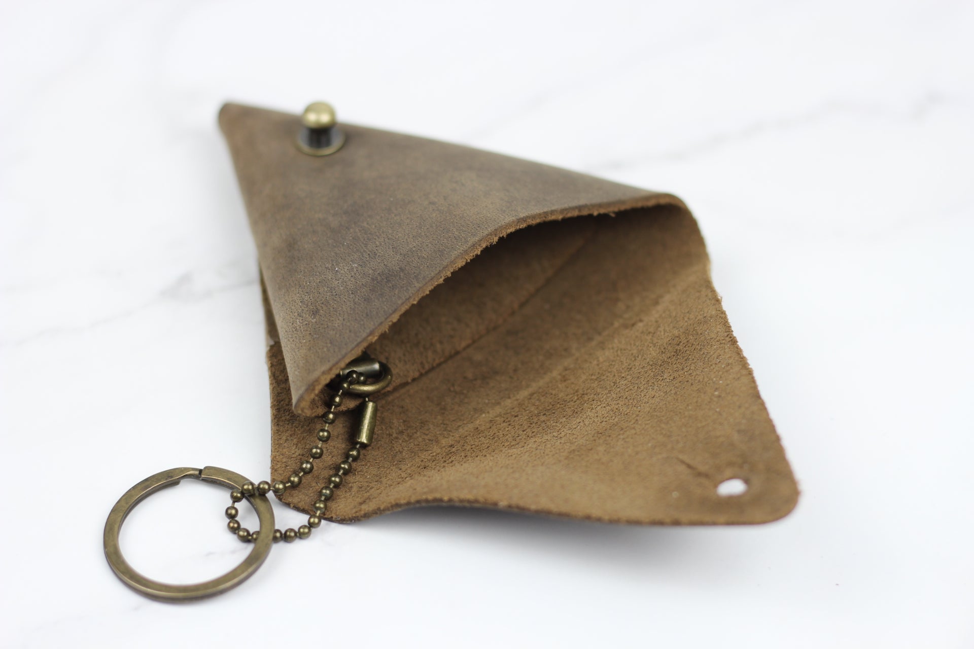 CORALC ATELIER Triangle Coin Pouch Key Holder