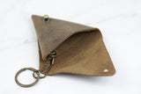 CORALC ATELIER Triangle Coin Pouch Key Holder