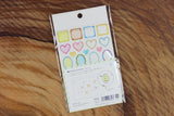 AIUEO Schedule Pop Stickers Frame