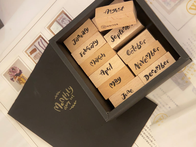 WRITER x SHIN Monthly Stamp Set