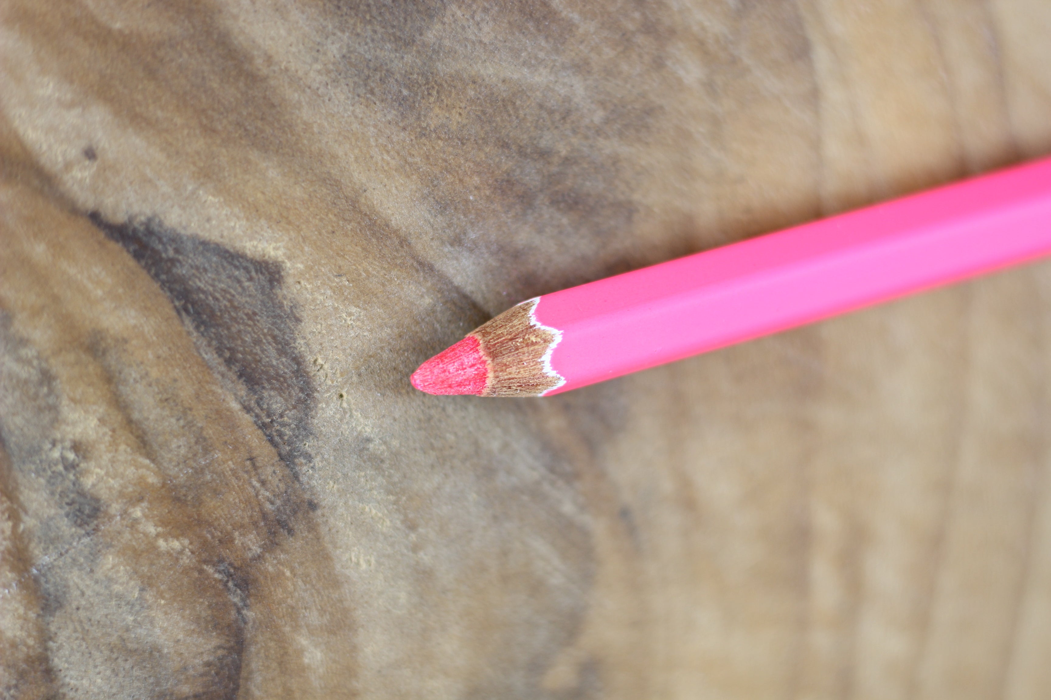 CARAN D'ACHE Color Pencils Color Block Maxi Pencils Fluo Pink