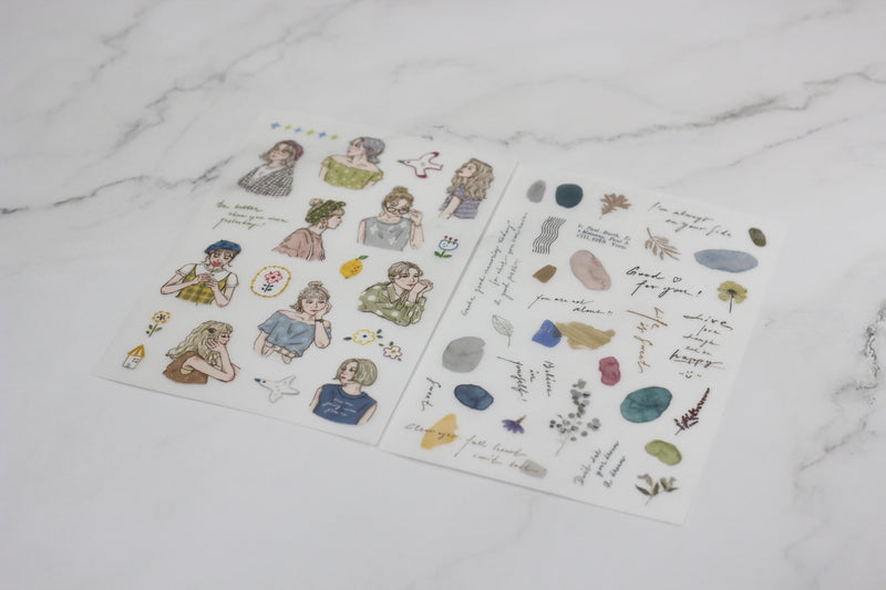 PION Print-On Transfer Sticker Color Block