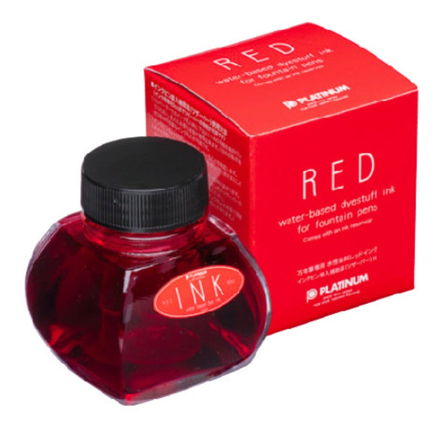 PLATINUM Dyestuff Bottle Ink 60cc Water-Based
