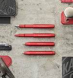 KAWECO AL Sport Fountain Pen Deep Red Extra Fine