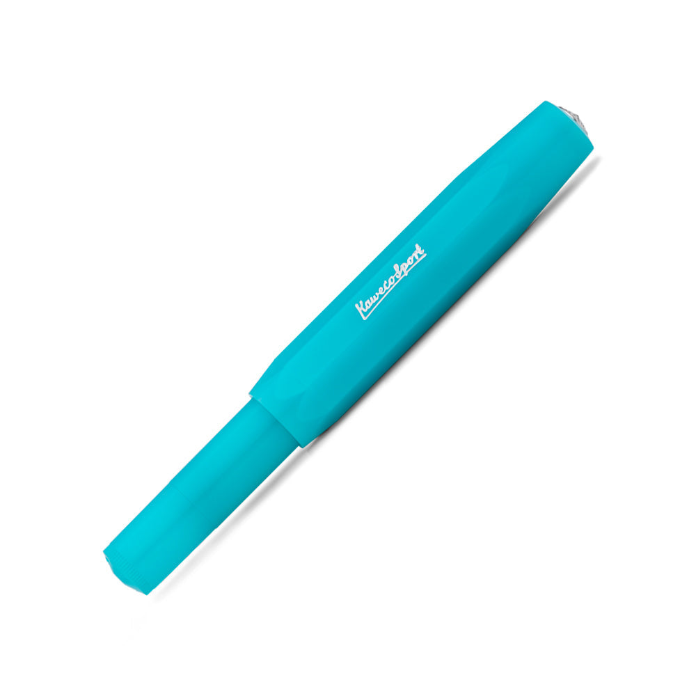 KAWECO Frosted Sport Fountain Pen Light Blueberry Extra Fine