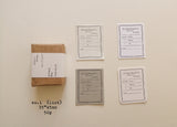 BANFAN Label 001 Mixed Sticker Paper