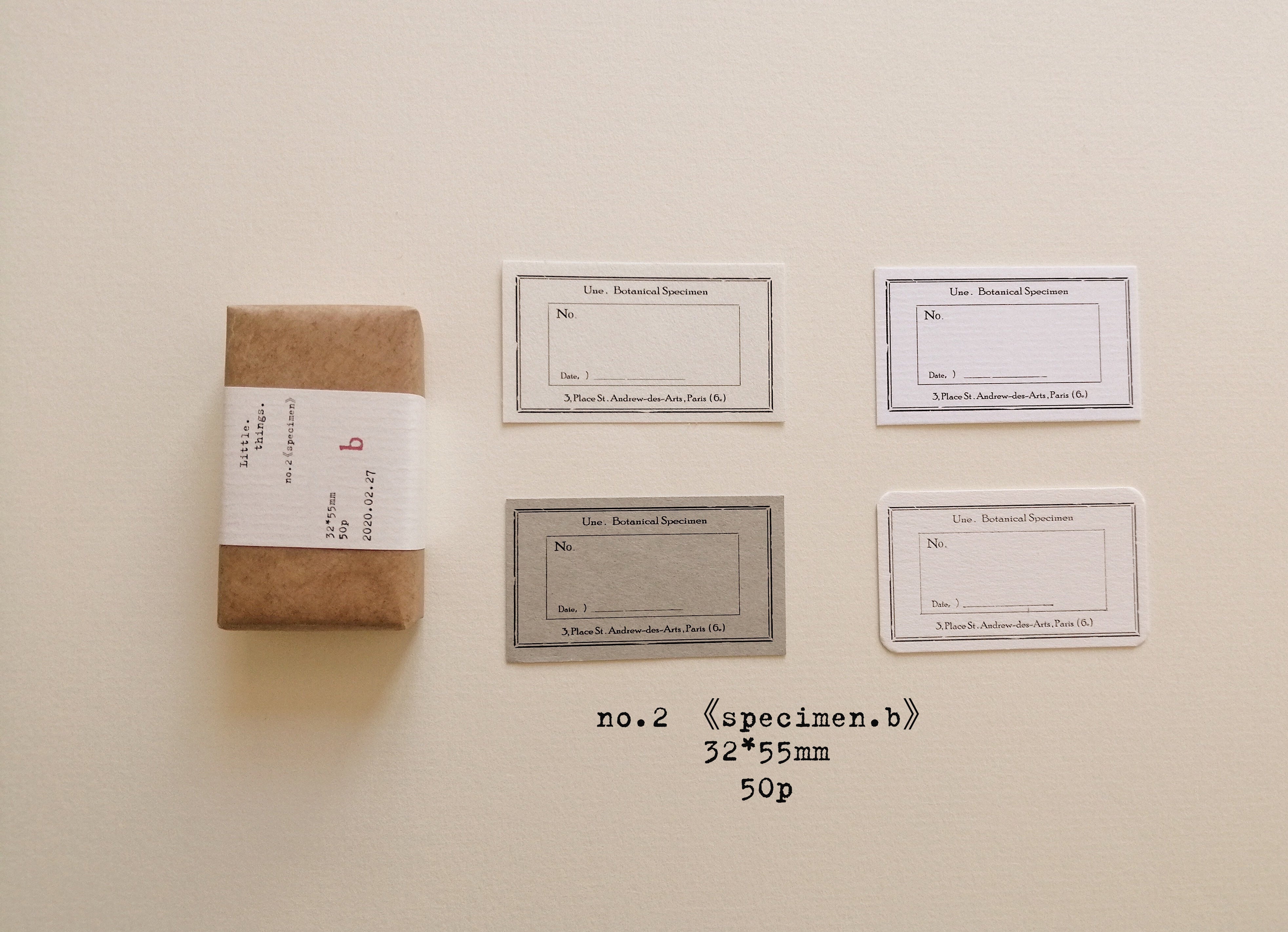 BANFAN Label 001 Mixed Sticker Paper