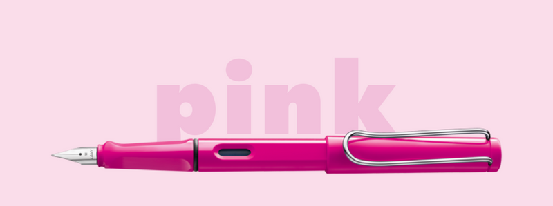 LAMY Safari Fountain Pen Shiny Pink
