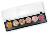 COLIRO FINETEC Pearl Color Set 6 Colors 30mm Plastic Case