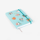 MOSSERY Refillable Wirebound Hardcover Sketchbook - Blossom Cats