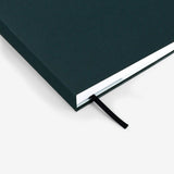 MOSSERY 2021 Hardcover Planner Monthly+Weekly Horizontal-Black Hide 034