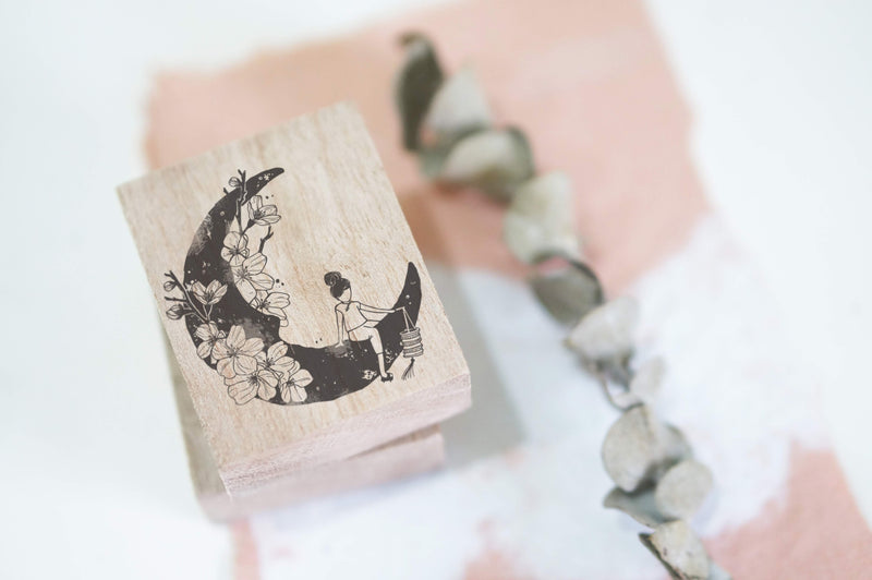 BLACK MILK PROJECT Rubber Stamp - Moon Child