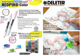 DELETER Color Marker 6Colors Set