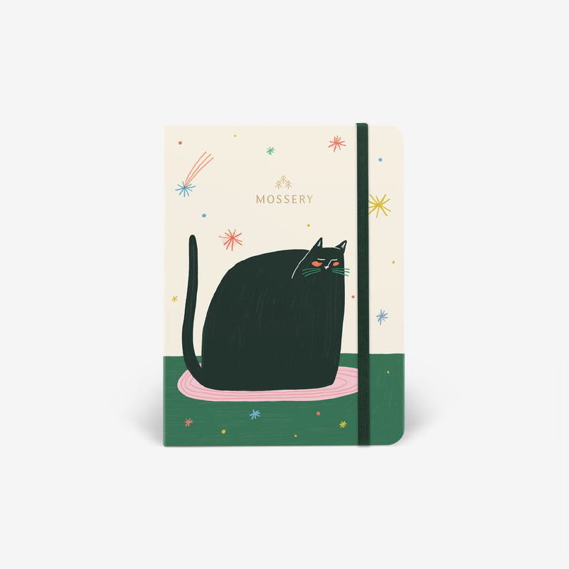 MOSSERY 2021 Hardcover Planner Monthly+Weekly Horizontal-Cat Nap 076
