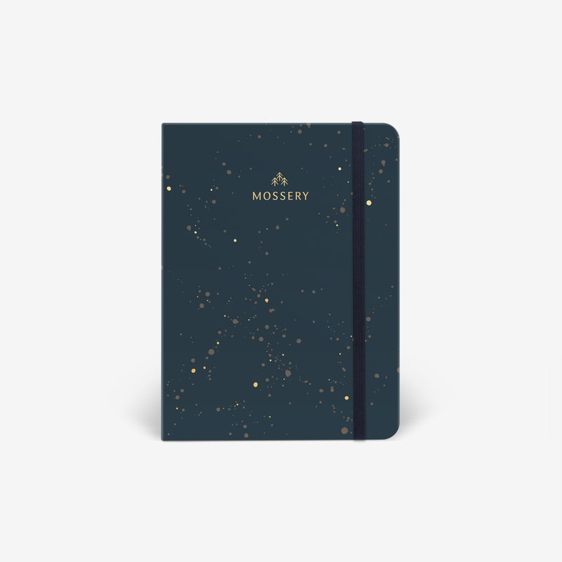 MOSSERY 2021 Hardcover Planner Monthly+Weekly Horizontal-City Lights 072