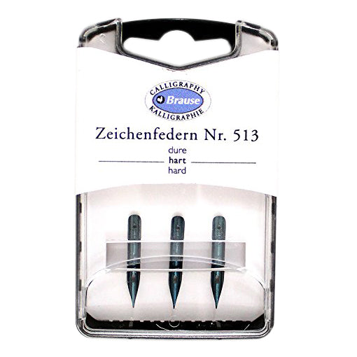 BRAUSE 3 Nibs Zeichenfedern