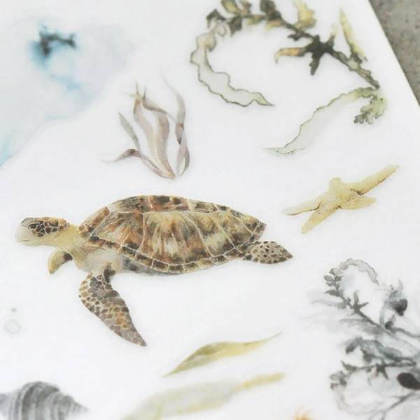 MU Craft Print-On Sticker Underwater 098