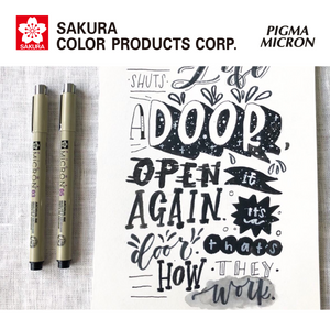 SAKURA Pigma Micron Pen Black