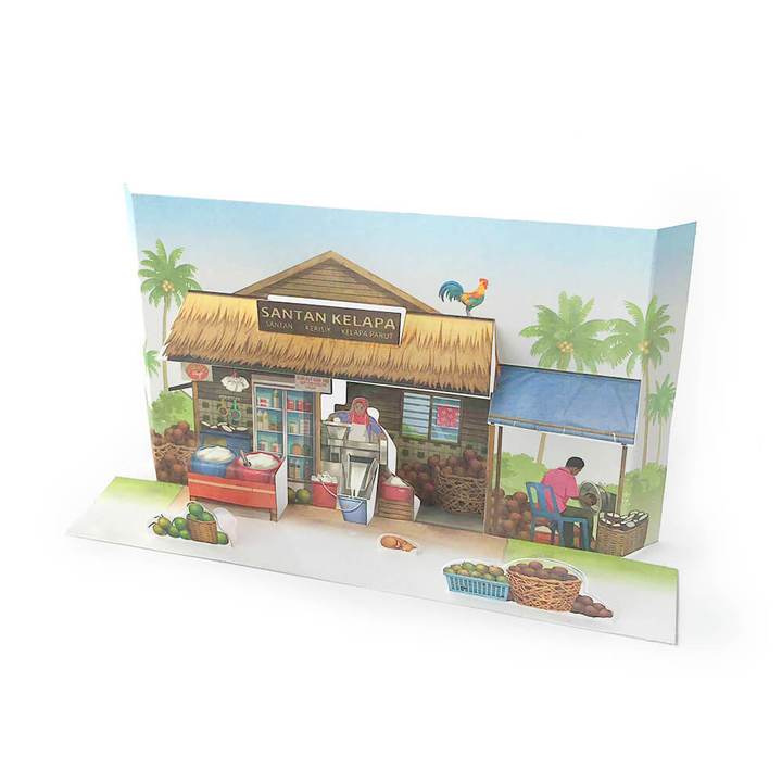 LOKA MADE Popup Card Single Santai and Santan