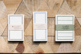 CLASSIKY Letterpress Memo Card Dark Green