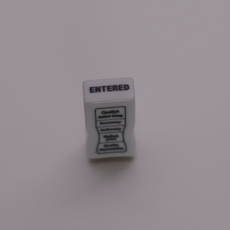 CLASSIKY Porcelain Stamp Entered