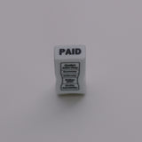 CLASSIKY Porcelain Stamp Paid