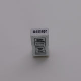 CLASSIKY Porcelain Stamp Message