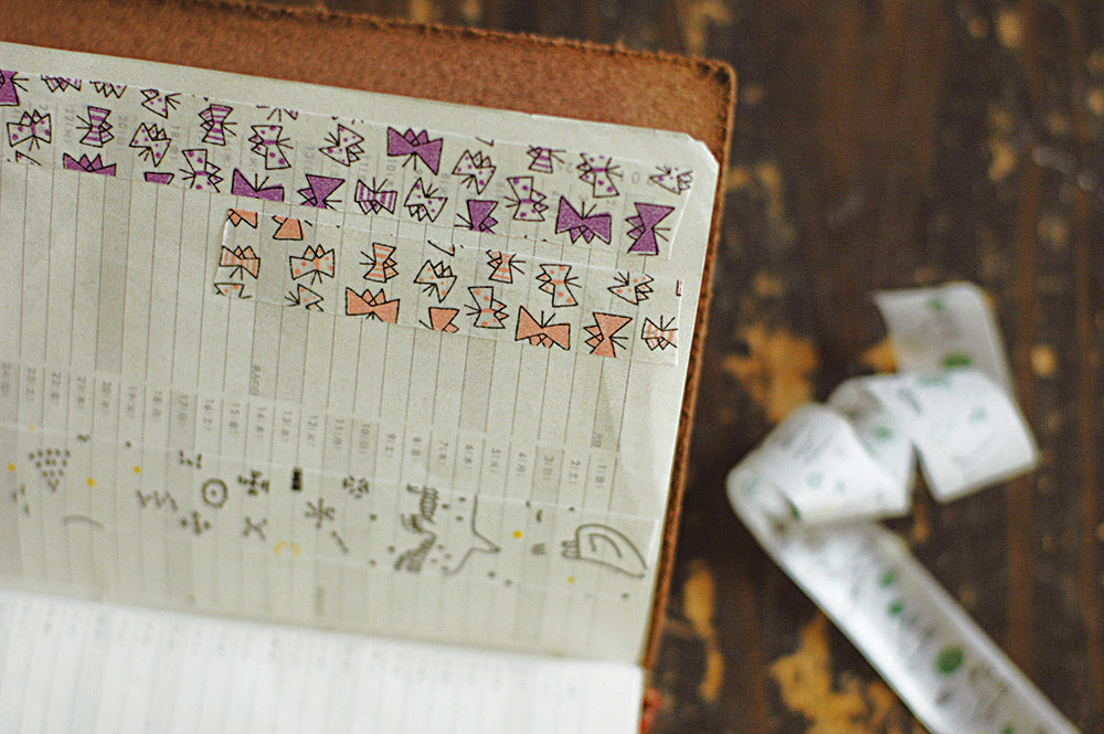 CLASSIKY Butterfly Masking Tape Pink