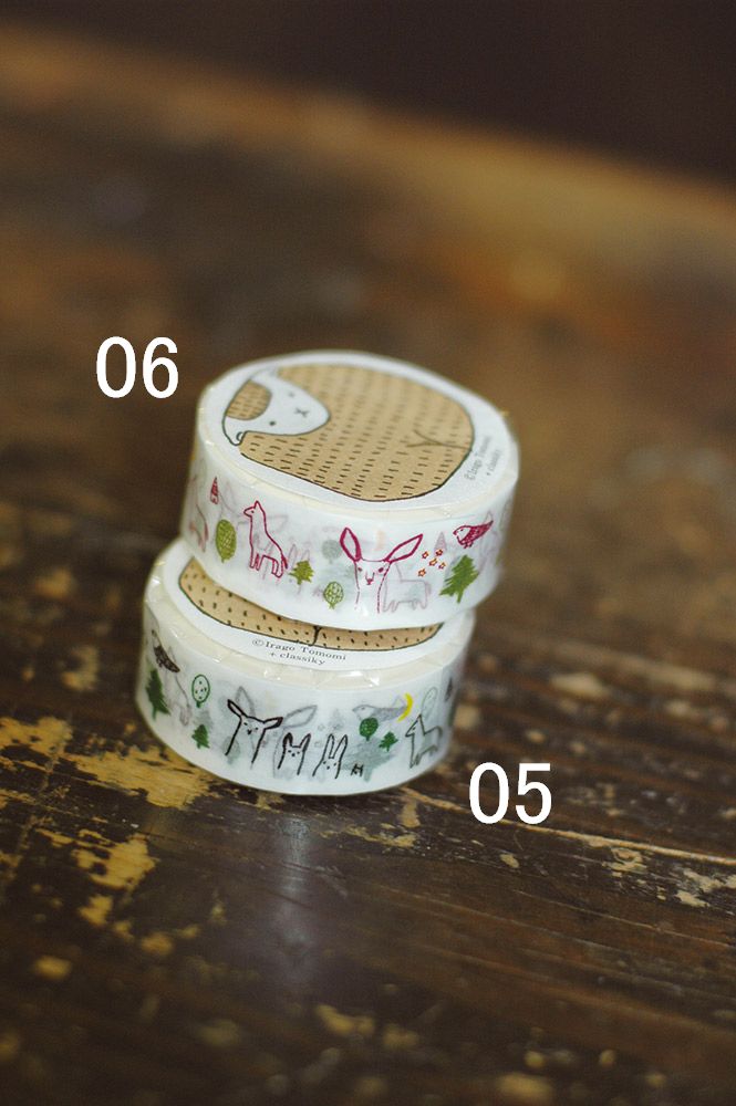 CLASSIKY Forest Masking Tape Wine