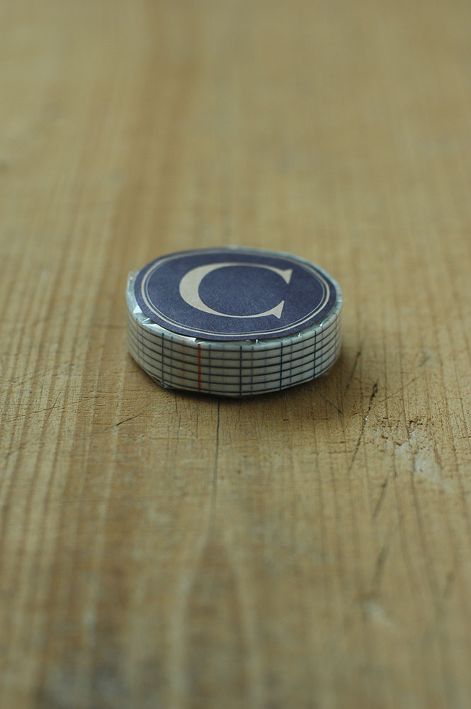 CLASSIKY Grid 12mm Masking Tape Indigo