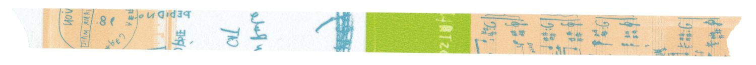 CLASSIKY Graffiti-A Masking Tape Green