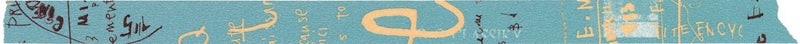CLASSIKY Graffiti-B Masking Tape Blue
